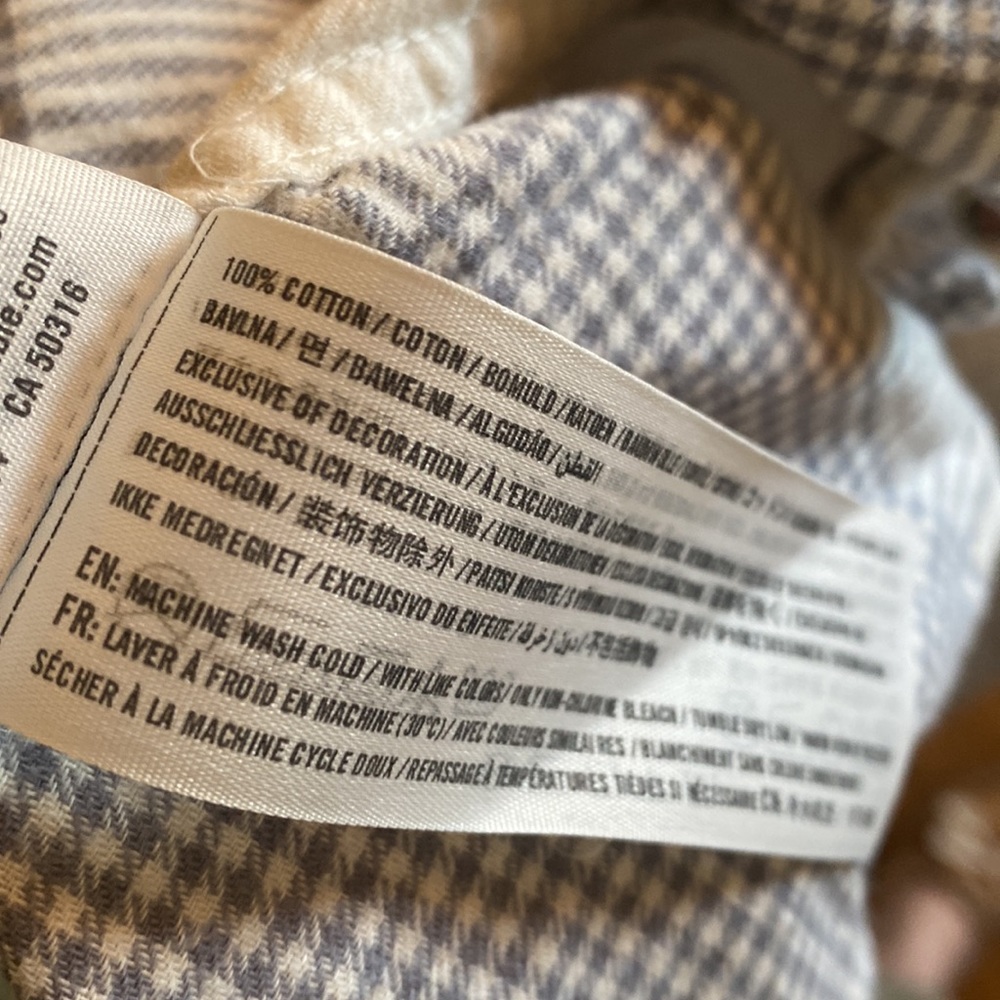 A&F cotton button up - Picture 8 of 8